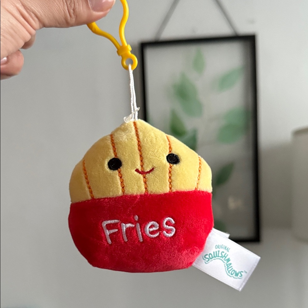 Floyd the Fries 3.5” Squishmallow Clip